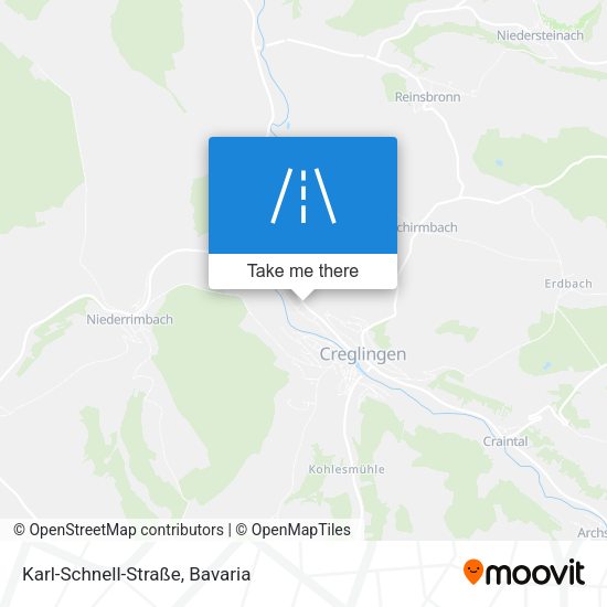 Karl-Schnell-Straße map