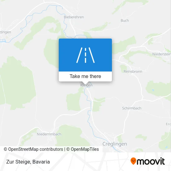 Карта Zur Steige