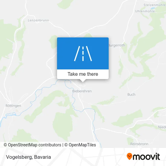 Карта Vogelsberg