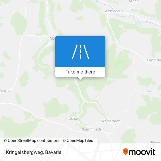 Карта Kringelsbergweg