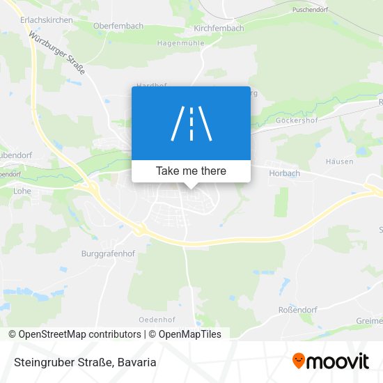 Steingruber Straße map