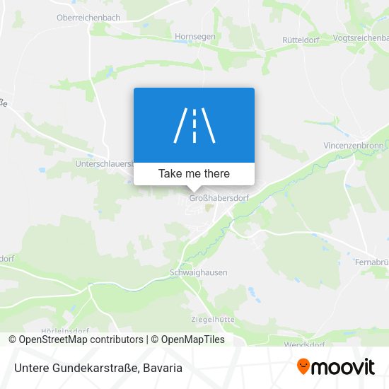Untere Gundekarstraße map