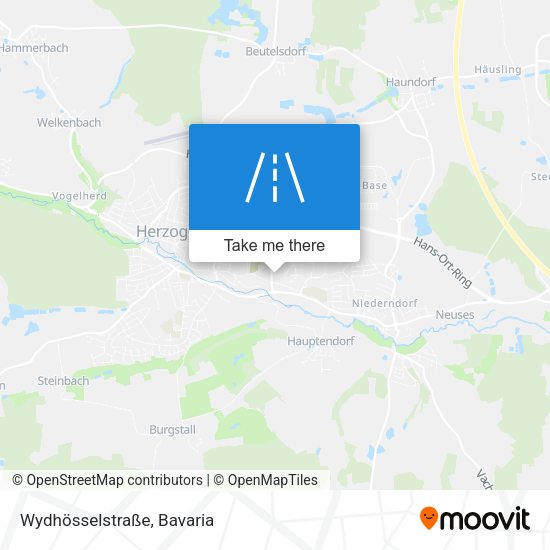 Wydhösselstraße map