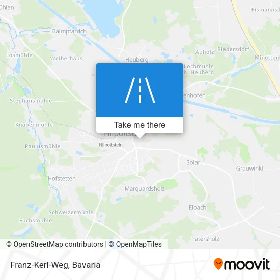 Карта Franz-Kerl-Weg