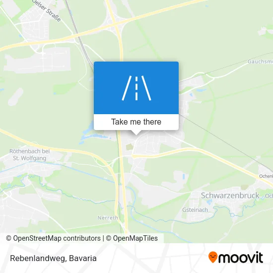 Карта Rebenlandweg