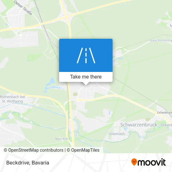 Карта Beckdrive