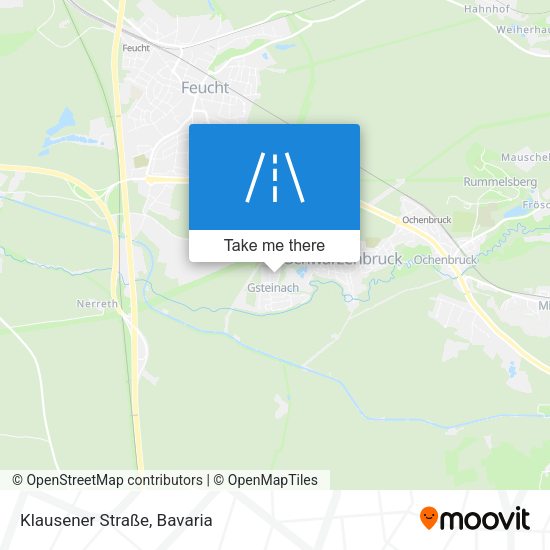 Klausener Straße map