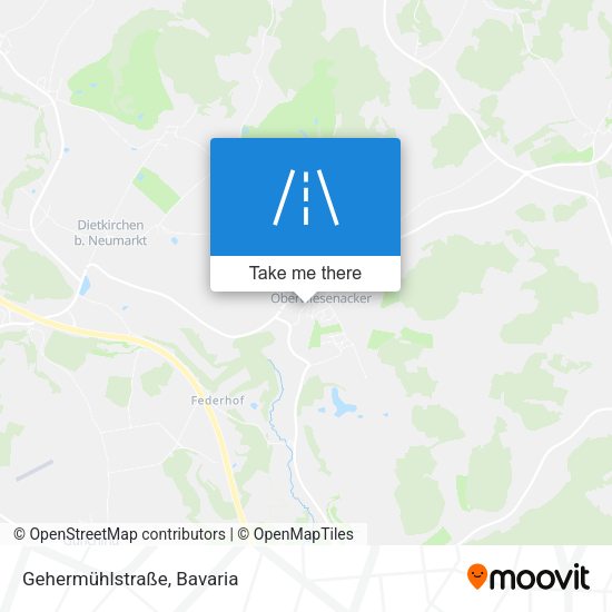 Gehermühlstraße map