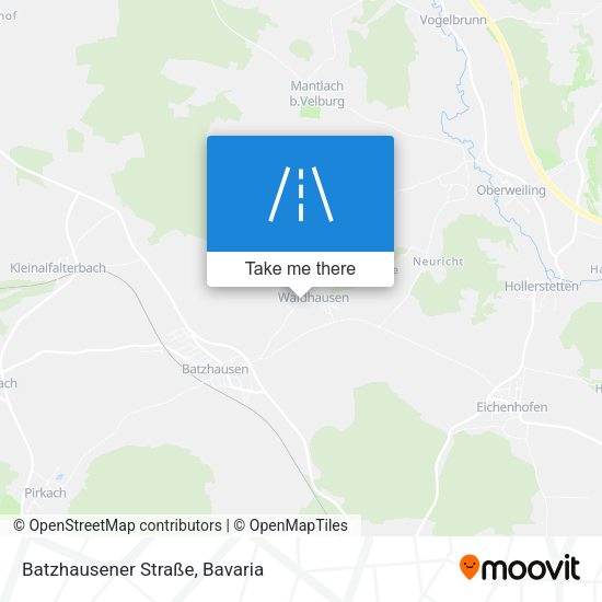 Batzhausener Straße map