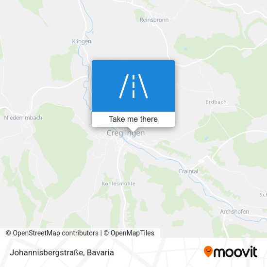 Johannisbergstraße map