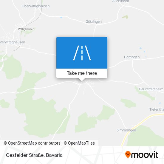 Oesfelder Straße map