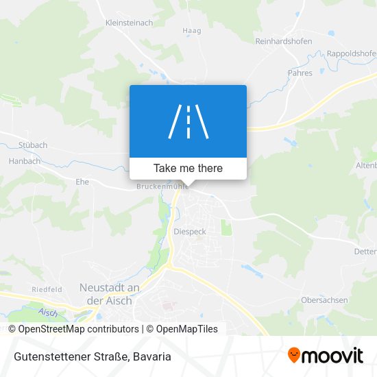 Gutenstettener Straße map