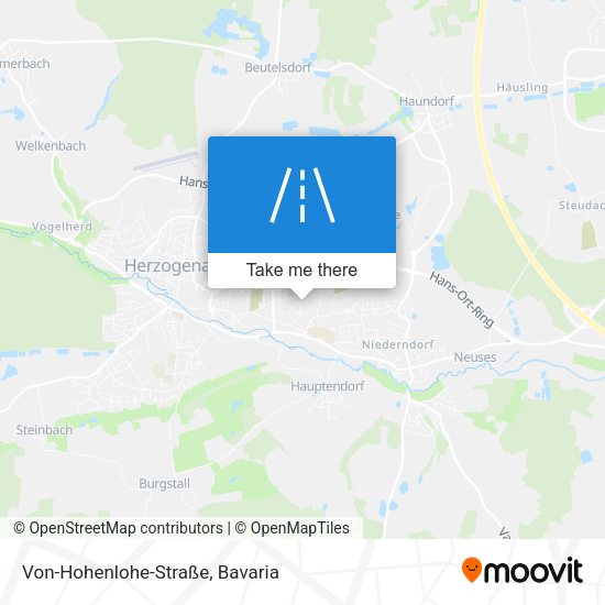 Von-Hohenlohe-Straße map