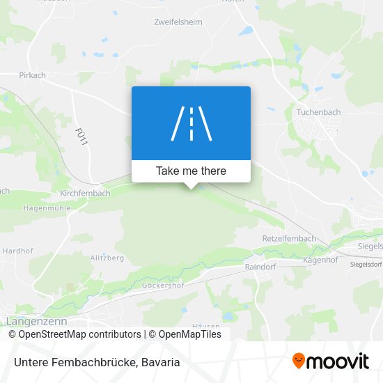 Untere Fembachbrücke map