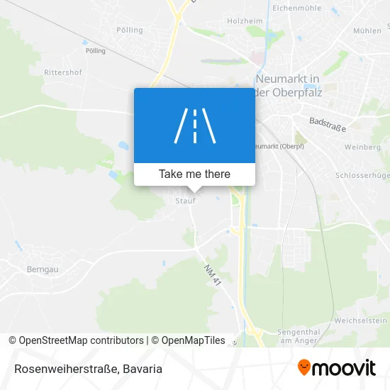 Rosenweiherstraße map