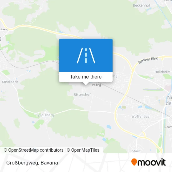 Карта Großbergweg