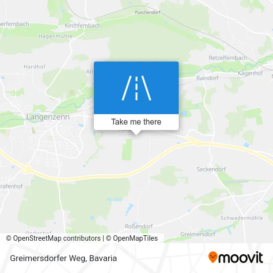 Карта Greimersdorfer Weg