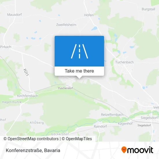 Konferenzstraße map