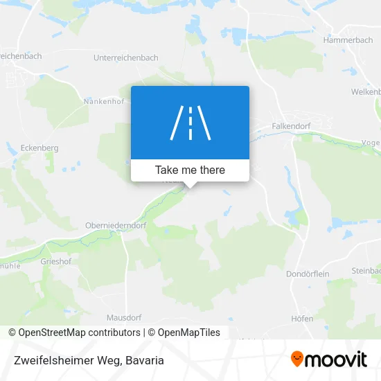 Карта Zweifelsheimer Weg