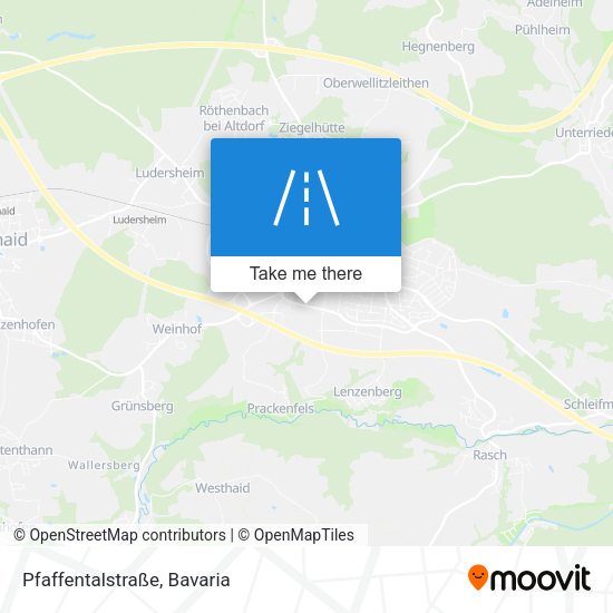 Pfaffentalstraße map