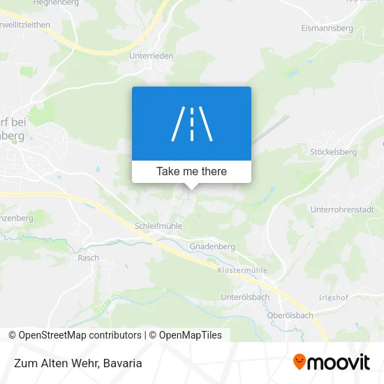 Карта Zum Alten Wehr