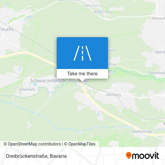 Dreibrückenstraße map