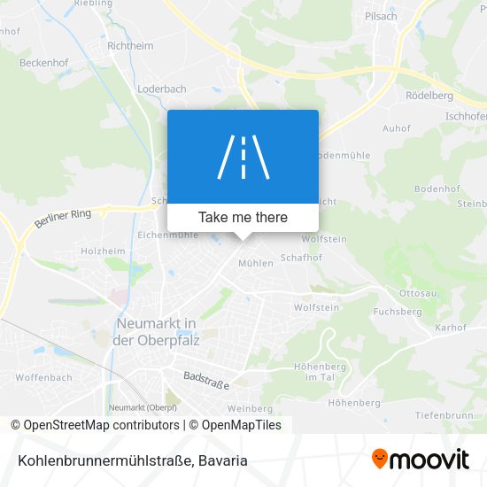 Kohlenbrunnermühlstraße map