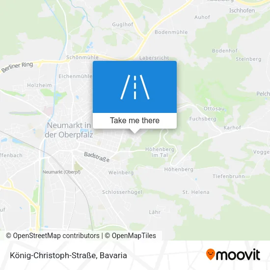 König-Christoph-Straße map
