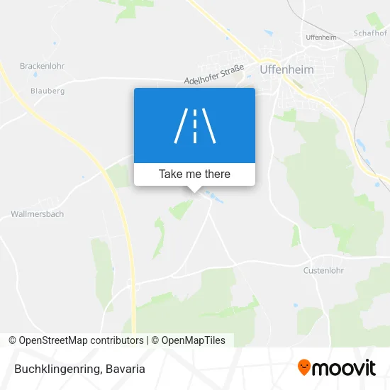 Карта Buchklingenring