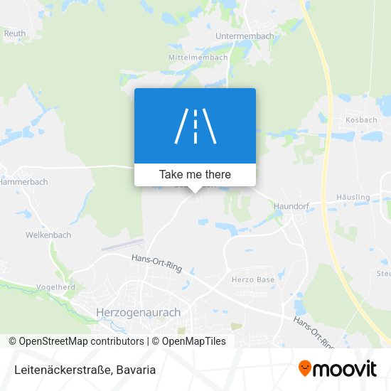 Leitenäckerstraße map