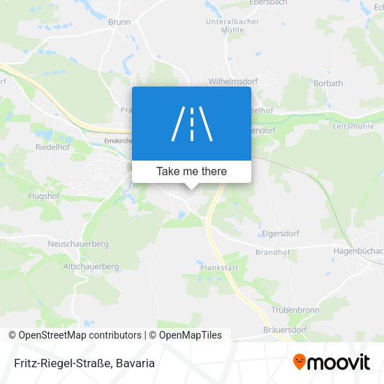 Fritz-Riegel-Straße map