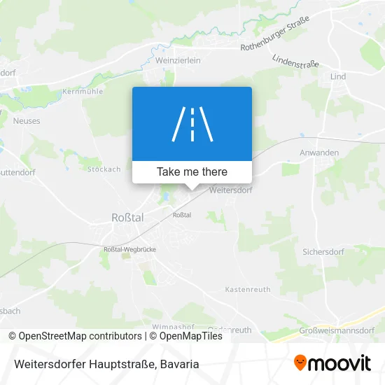 Карта Weitersdorfer Hauptstraße