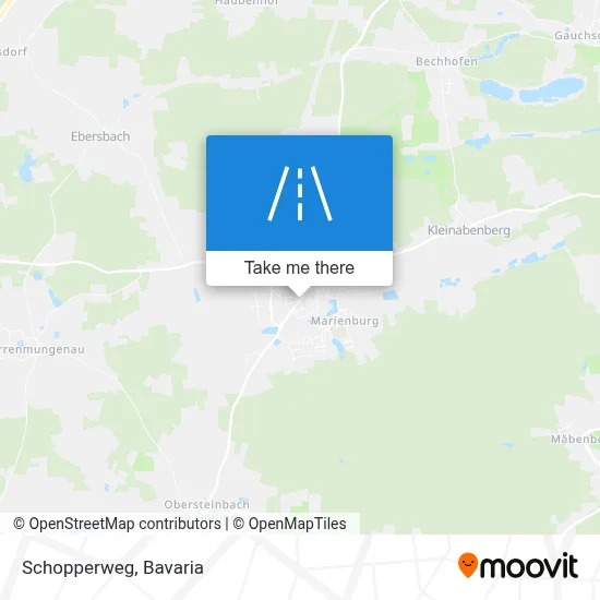 Schopperweg map