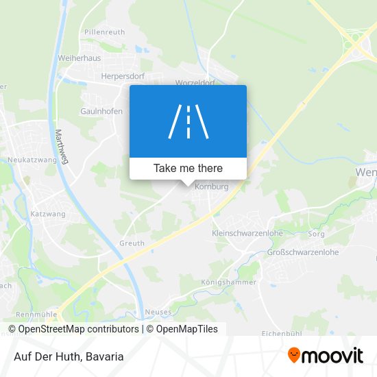 Auf Der Huth map