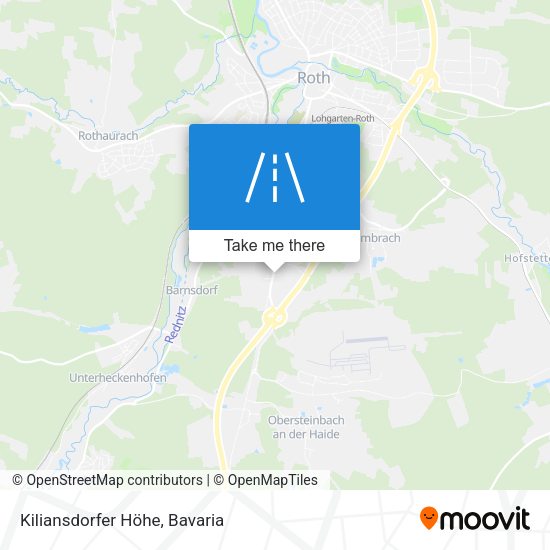 Kiliansdorfer Höhe map