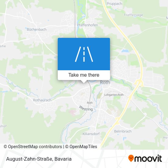 August-Zahn-Straße map