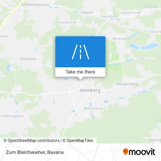 Карта Zum Bleichweiher