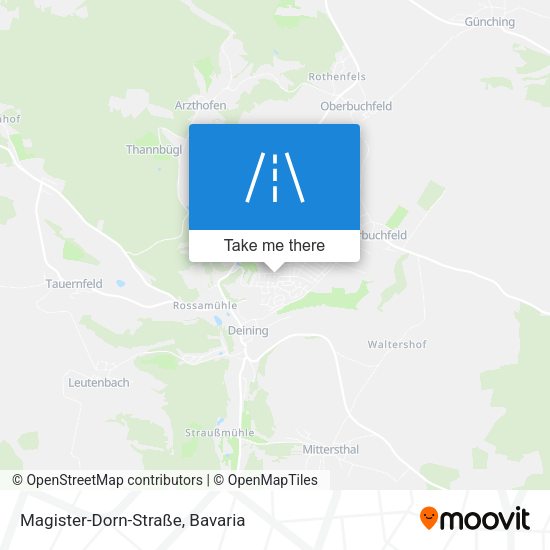 Magister-Dorn-Straße map