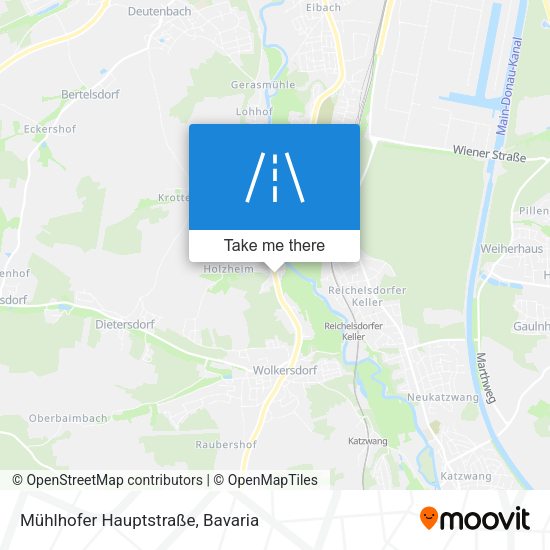 Mühlhofer Hauptstraße map