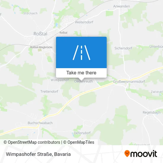 Wimpashofer Straße map