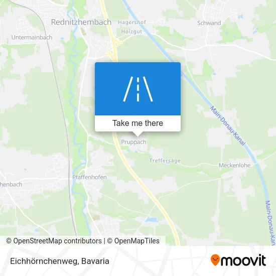 Карта Eichhörnchenweg