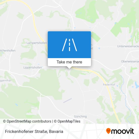 Frickenhofener Straße map