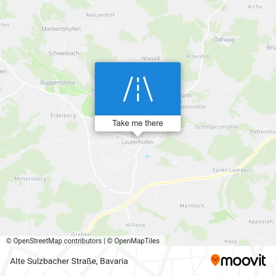 Карта Alte Sulzbacher Straße