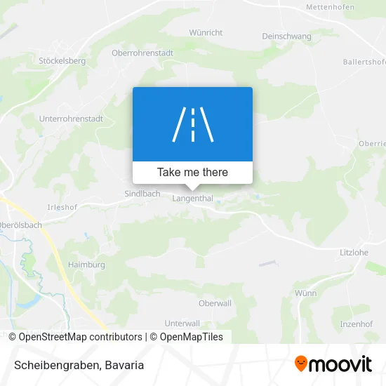 Карта Scheibengraben