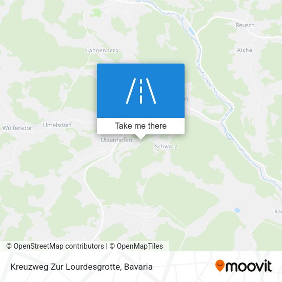 Kreuzweg Zur Lourdesgrotte map