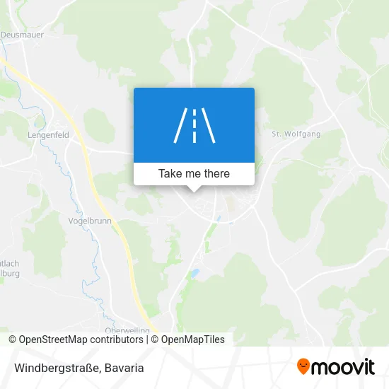 Windbergstraße map