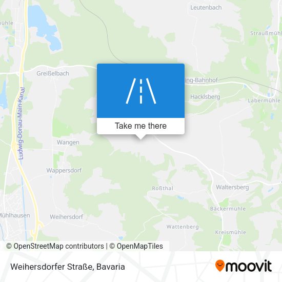 Weihersdorfer Straße map