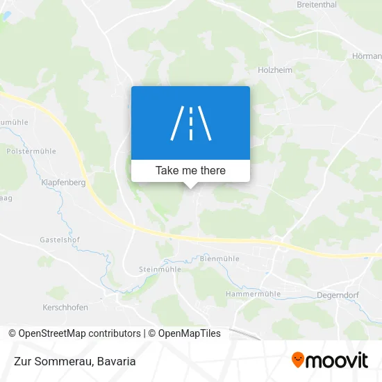 Карта Zur Sommerau