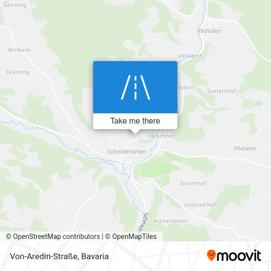 Von-Aredin-Straße map