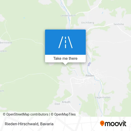 Rieden-Hirschwald map
